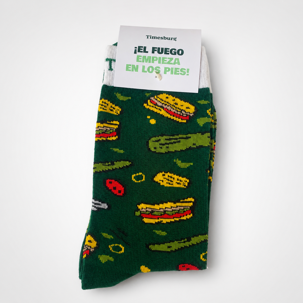 Calcetines "Burger Crew" Verde