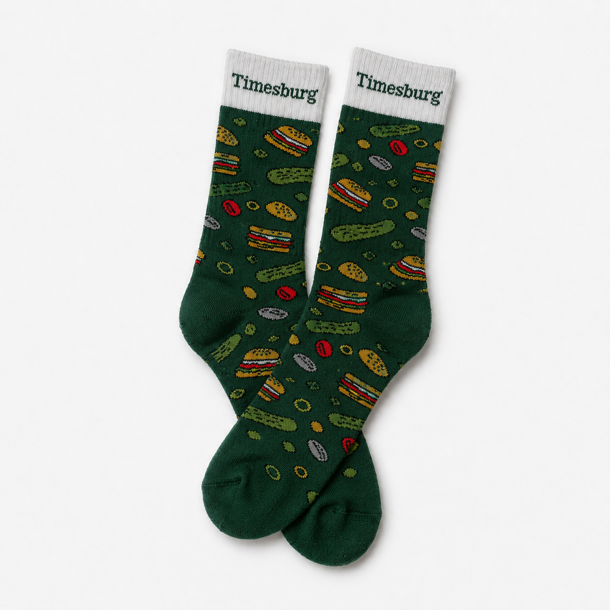 Calcetines "Burger Crew" Verde